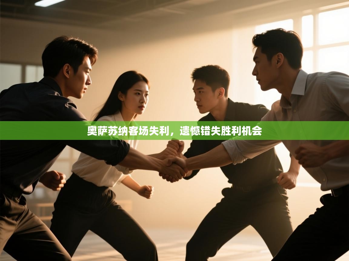 奥萨苏纳客场失利，遗憾错失胜利机会